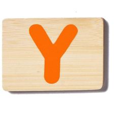 Name Train Bamboo Letter Y