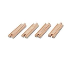 Everearth 4pc Straight Train Track (d)