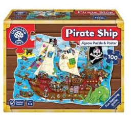 Orchard Toys 100pc Pirate Ship Puzzle