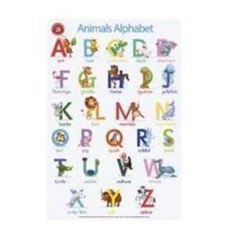 Poster The Alphabet of Animals