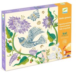 Djeco Passionflower Engraving & Painting Workshop
