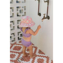 Acorn Tessa Broad Brim Bucket Hat Small 50cm