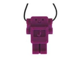 Jellystone Chewable Pendant Robot Purple Grape