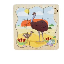 Bush Buddies Life Cycle Puzzle Emu