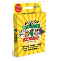 Ninja Cat Cucumber Attack Card Game
