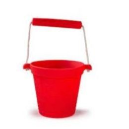 Bigjigs Activity Bucket Cherry Red