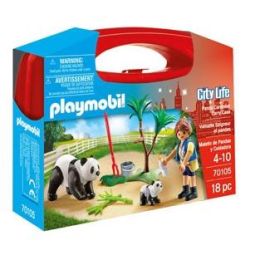 Playmobil Carry Case Panda Caretaker