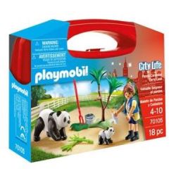 Playmobil Carry Case Panda Caretaker (d)