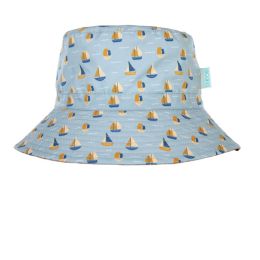 Acorn Sail The Bay Wide Brim Bucket Hat Large