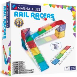 Magna-Tiles Rail Racers 33pc