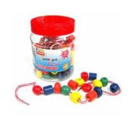 Fun Factory Wooden Lacing Beads In Jar