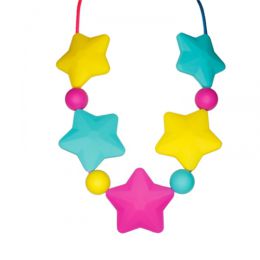 Necklace Sensory Chew – Star – Rainbow