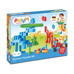 Hape PolyM Dinosaur Paradise Kit 200pc