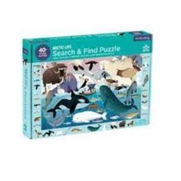 Mudpuppy 64pc Search & Find Arctic Life