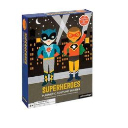 Petit Collage Superheroes Magnetic dressup