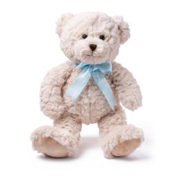 Petite Vous Eddie the Bear Soft Toy Blue Ribbon