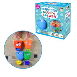 Buddy & Barney Bath Time Buckets Pour & Splash