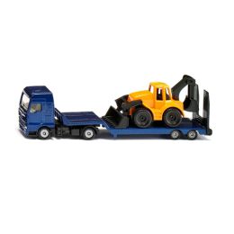 Siku 1:87 MAN Truck with Backhoe Loader