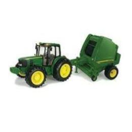 John Deere 1:16 7330 Tractor With Baler Value Set