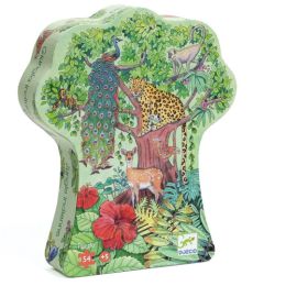 Djeco 54pc Silhouette Indian Jungle