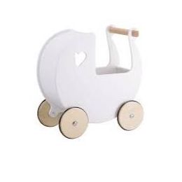 Moover Classic Dolls Pram Classic White