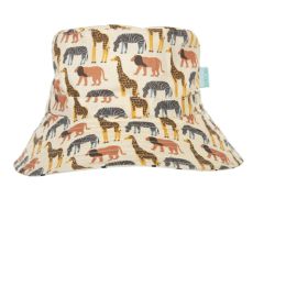 Acorn Safari Broad Wide Brim Bucket Hat Medium
