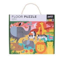 Petit Collage 24pc Safari Floor Puzzle