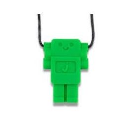 Jellystone Chewable Pendant Robot Grassy Green