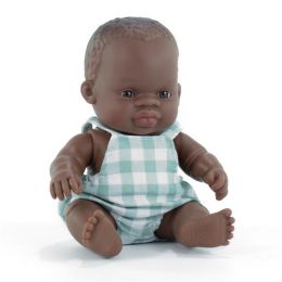 Miniland My Friends & Me African Boy Baby Doll 21cm