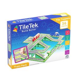 TileTek - 36 Piece Tile Topper - Train Pack