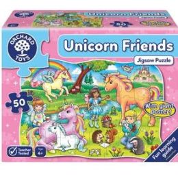 Orchard Toys Unicorn Friends Puzzle 50pc