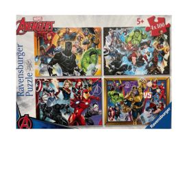 Ravensburger 4x100pc Disney Marvel Avengers Bumper Pack