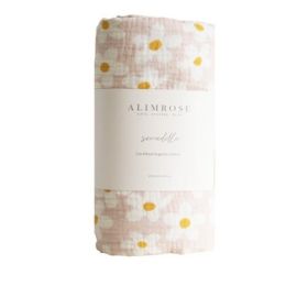 Alimrose Muslin Swaddle Large Daisies