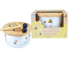 Buzzy Days Bee Wooden Drum