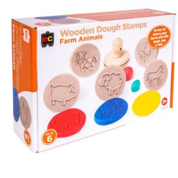 EC Wooden Dough Stamps - Farm