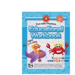 Educational Workbook Fun With Phonics