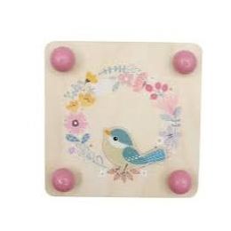 Calm & Breezy Wooden Flower Press Bird