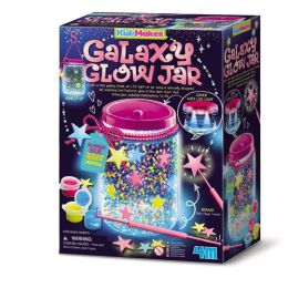 4M KidzMaker Galaxy Glow Jar