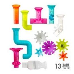 Boon Pipes & Tubes & Cogs Bath Toy Bundle