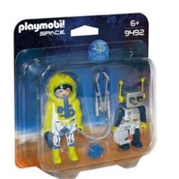 Playmobil Astronaut & Robot Duo Pack (d)