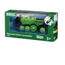 Brio Big Green Battery Action Locomotive