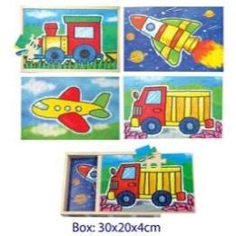 Fun Factory Jigsaw 4 in 1 Cars