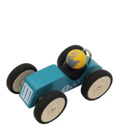 Retro Racing Car Green Large