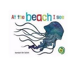 At The Beach I See Board Book