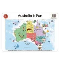 Placemat Australia Is Fun