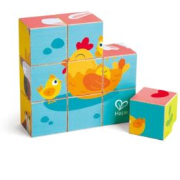Hape Farm Animals Block Puzzle