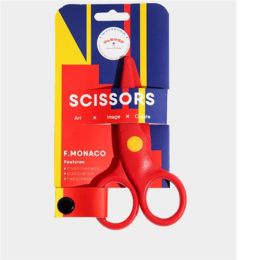 Flowermonaco Kid's Safety Scissor Red
