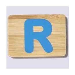 Name Train Bamboo Letter R