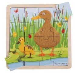Big Jigs Duck & Duckling Puzzle