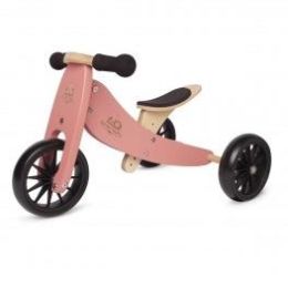 Kinderfeet Tiny Tots 2In1 Balance Bike Coral